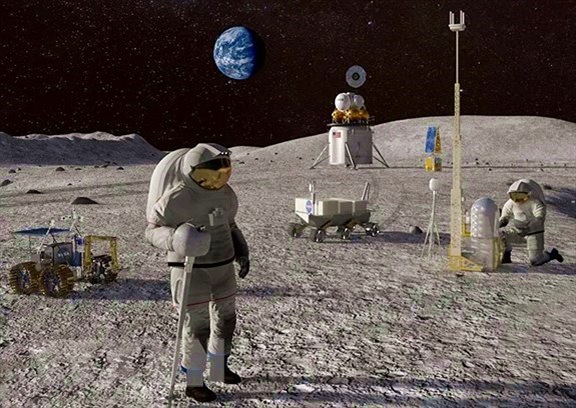 NASA tiếp nhận ý tưởng thiết kế nhà máy điện hạt nhân trên Mặt Trăng