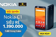 Nokia C1 được bán độc quyền tại Thế giới di động