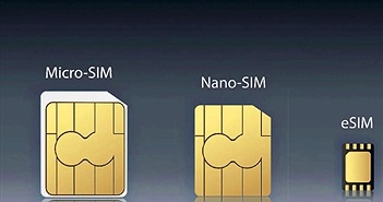 Nhiều iPhone gặp lỗi eSIM