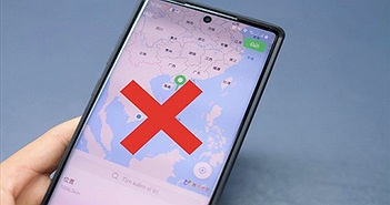 WeChat lại hiển thị bản đồ có đường lưỡi bò phi pháp