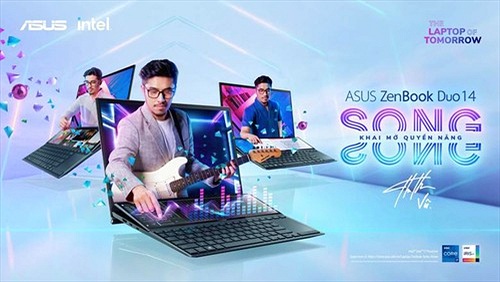 “Hoàng tử Indie” Vũ trong dự án “Khai mở quyền năng song song” với ZenBook Duo 14 (UX482)