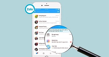 Hướng dẫn xem trước tin nhắn Zalo trên điện thoại, máy tính