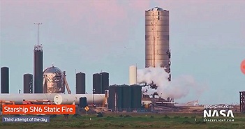 SpaceX khai hỏa nguyên mẫu tàu Starship