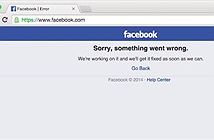 Facebook bị sập toàn cầu gần 1 giờ