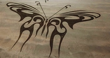 "Phù thuỷ cát" đam mê sáng tạo nhiều tranh đẹp trên các bãi biển