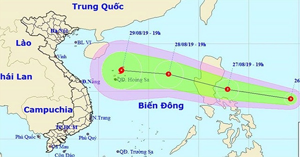 Áp thấp nhiệt đới có thể vào biển Đông trong 2 ngày tới