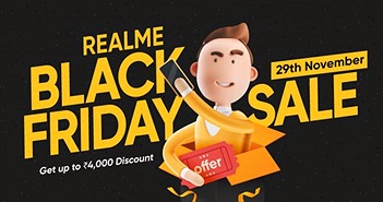 Realme, Xiaomi và ZTE sẽ tung ra một số ưu đãi hấp dẫn trong dịp Black Friday
