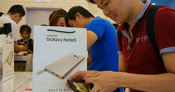 Galaxy Note 5 cháy hàng tại VN với mức giá chỉ 12,6 triệu đồng