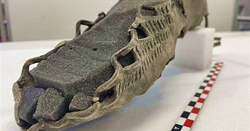 Băng tan trên núi Na Uy để lộ một chiếc giày 1.500 năm tuổi, chứa đựng bí mật thời trang cổ đại