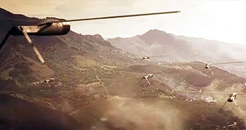 Quân đội Mỹ thử nghiệm chiến thuật đánh hội đồng bằng một phi đội drone
