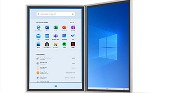 Microsoft tiết lộ những hình ảnh đầu tiên của Windows 10X