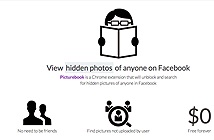 Picturebook cho phép xem cả ảnh đã ẩn trên Facebook