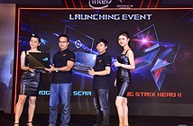 Laptop gaming Strix SCAR II và Hero II về Việt Nam, giá từ 44,99 triệu đồng